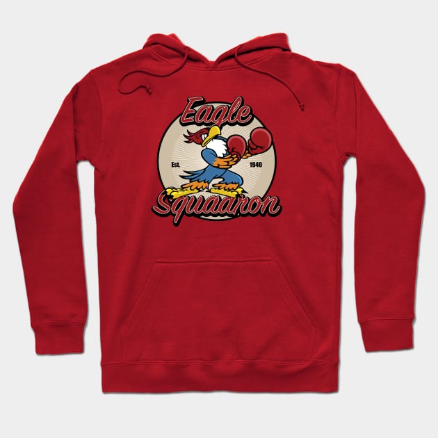 Eagle Squadron Hoodie by Tailgunnerstudios